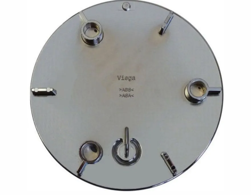 Viega Tempoplex Ausstattungsset Ø 115 Abdeckung Abdeckhaube 6964.0 560799 649982