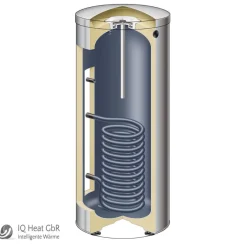 Viessmann Warmwasserspeicher Vitocell 100-W (Typ CVAA) 160 Liter Speicher weiß
