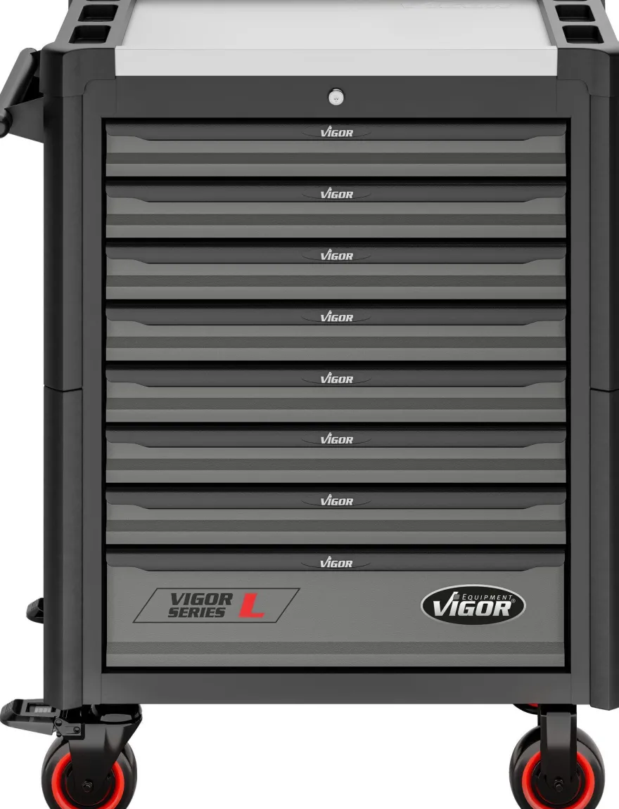 VIGOR Werkstattwagen Series L leer V1901-X L x B x H: 723 mm x 459 mm x 1002 mm