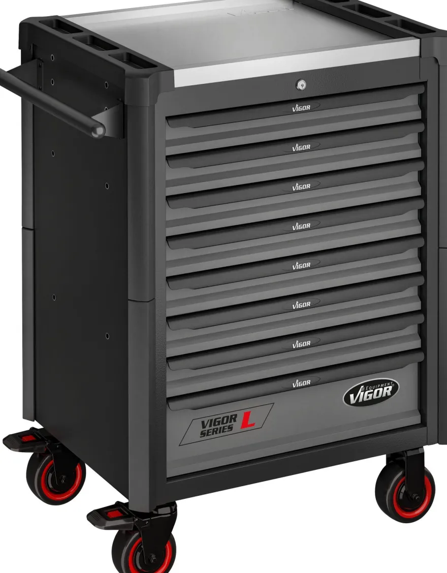VIGOR Werkstattwagen Series L leer V1901-X L x B x H: 723 mm x 459 mm x 1002 mm