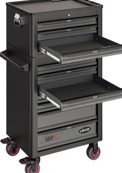 VIGOR Werkstattwagen Series L mit Aufsatzkoffer leer V1970 2-teilig
