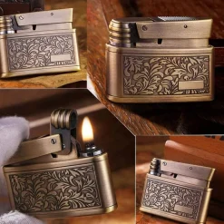 Vintage Trench Feuerzeug Kerosin Outdoor Camping Männergeschenk
