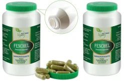 VITA IDEAL Vegan® Fenchel Kapseln - Foeniculum vulgare - Fenchelsamen - grün