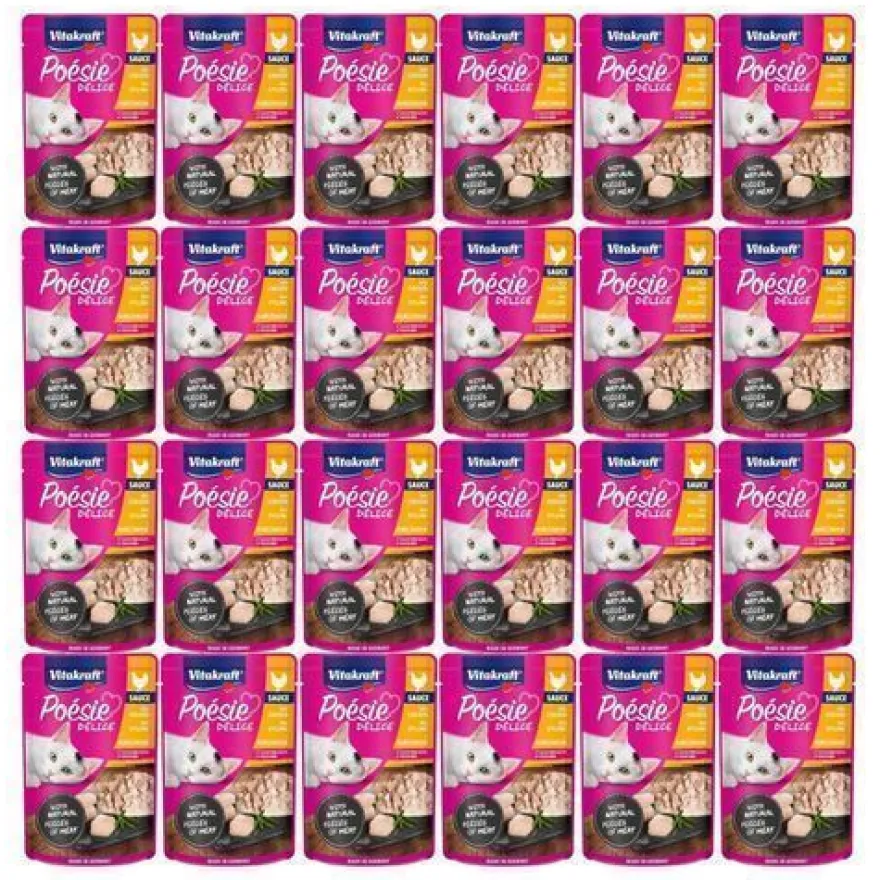 Vitakraft POESIE DELICE Huhn 24x85g