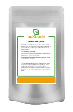 Vitamin D3 Kapseln 1000 Stück/ 450 g