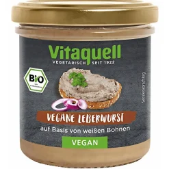 Vitaquell Bio Vegane Leberwurst - 125.0g