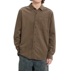 VOLCOM Hemd Zander Cord earth