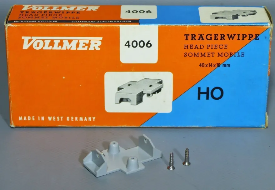 Vollmer H0 4006 Trägerwippe Halterung m. Schrauben 1 Stück Brückenbau Auffahrten