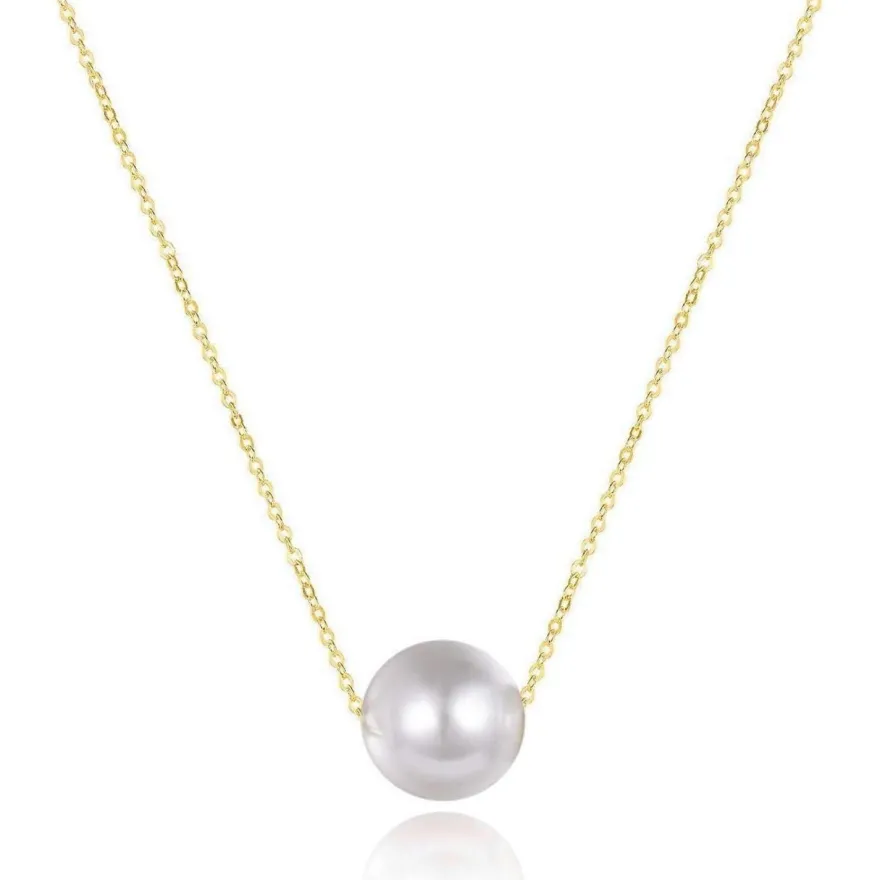 VONALA 925 Sterling Silber Perlen Choker Halskette für Damen & Mädchen |