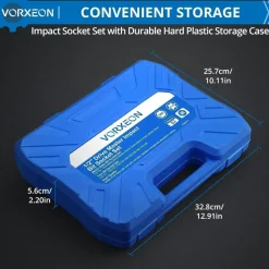 Vorxeon 20-teiliger Steckschlüssel-Satz: 10x 1/2