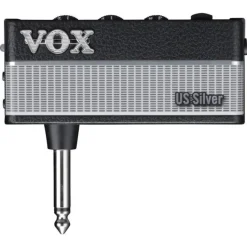 Vox Kopfhörer-Verstärker für Gitarre amPlug 3 US Silver + Bonus In-Ear Kopfhörer