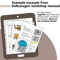 VW Bora type 1J 1998-2006 wheels and tyres archive repair workshop manual pdf