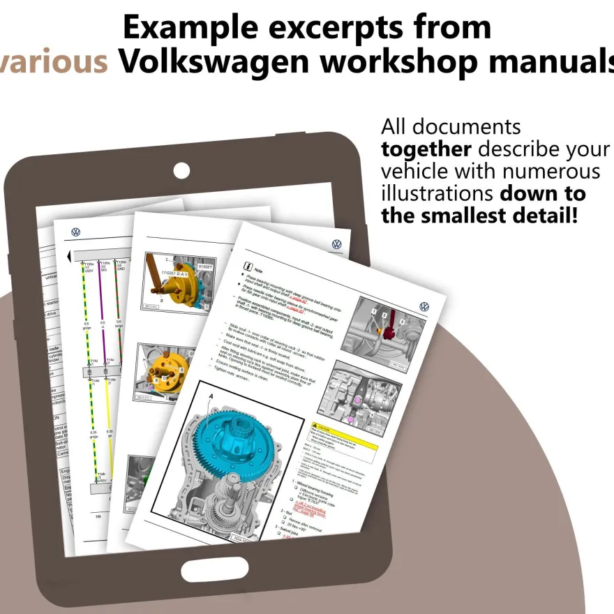 VW Bora type 1J 1998-2006 wheels and tyres archive repair workshop manual pdf