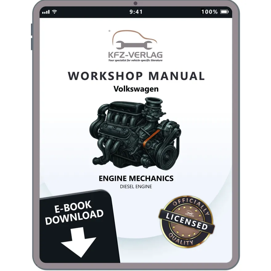VW Caddy 9K 1999-2003 4-cyl. diesel engine mechanics 64-110 hp repair manual pdf