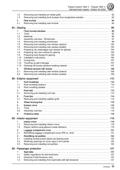 VW Passat 4 3A 93-97 general body repair interior exterior manual workshop eBook