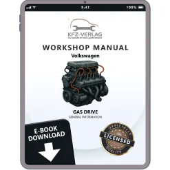 VW Passat 6, 3C 2004-2010 gas drive general info repair workshop manual ebook