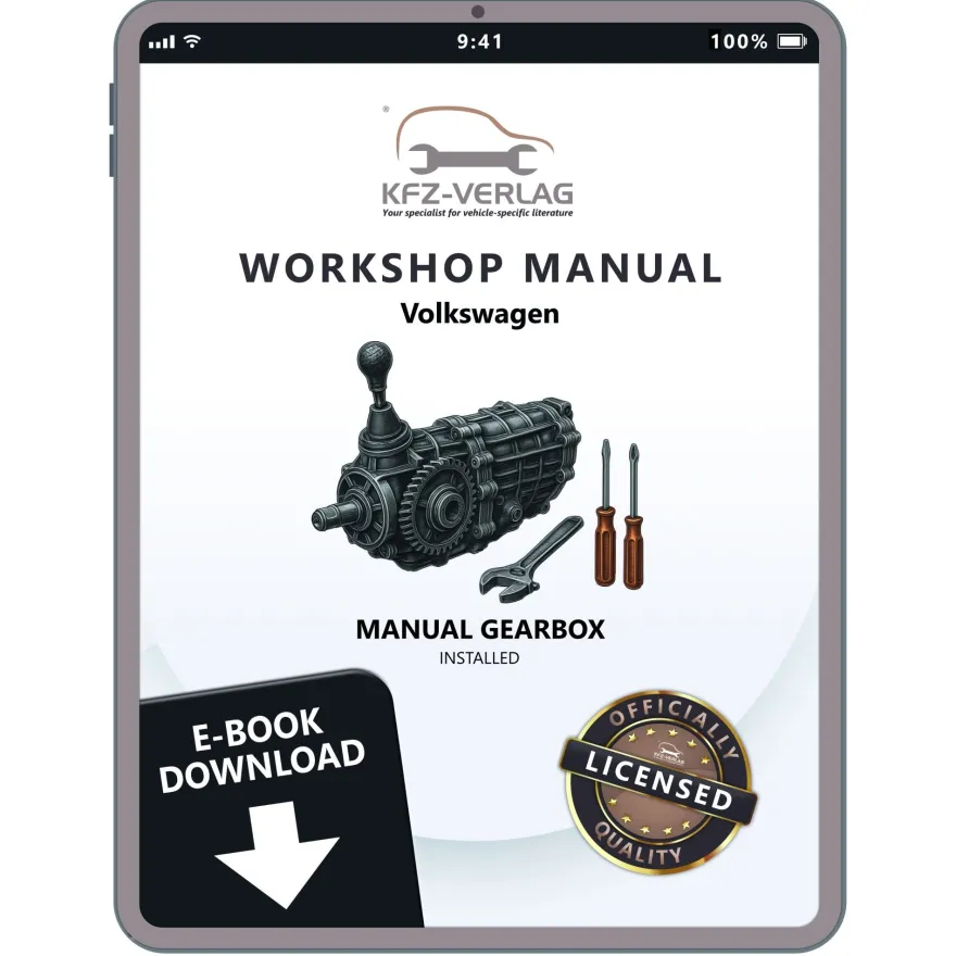 VW Polo 6 AW AE from 2017 installed 5 speed manual gearbox 0AF repair manual pdf