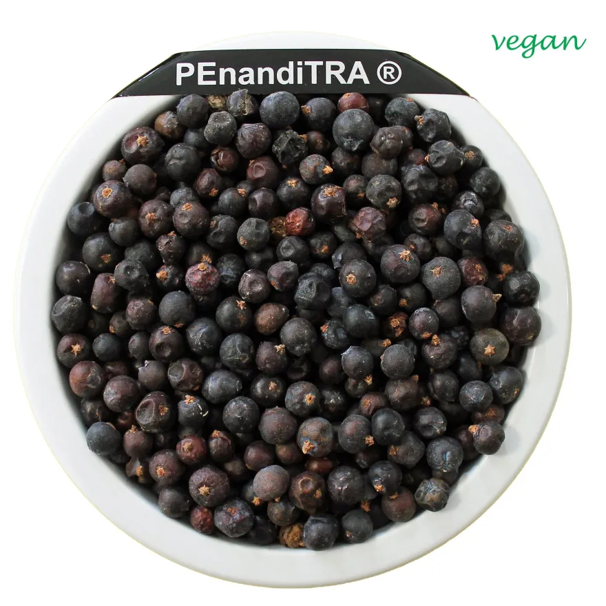 Wacholderbeeren ganz - 250 g - Wacholder Gewürz Räucherwerk - VEGAN - PEnandiTRA®