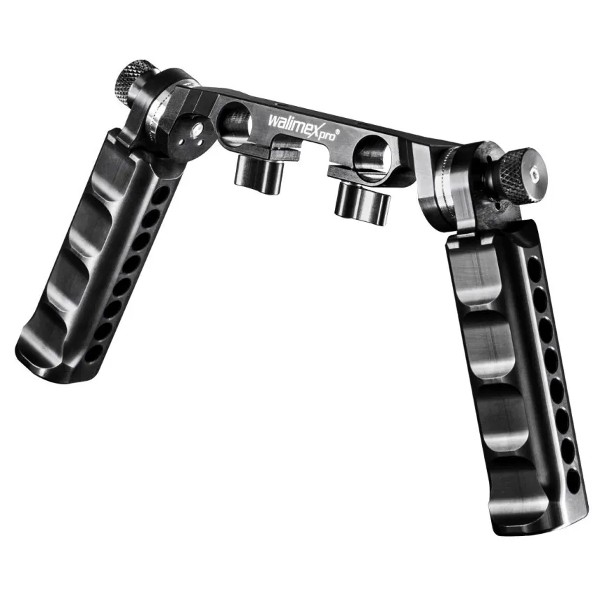 Walimex pro Aptaris Griffmodul DSLR Camcorder Alu für 15 mm Rods Kamerazubehör