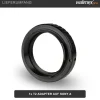 Walimex pro T2 Adapter auf Sony A 60x60x15mm Adapterring Anschlussring Foto