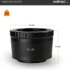 Walimex pro T2 Adapter Fuji X 60x60x40mm Adapterring Anschlussring Foto Studio