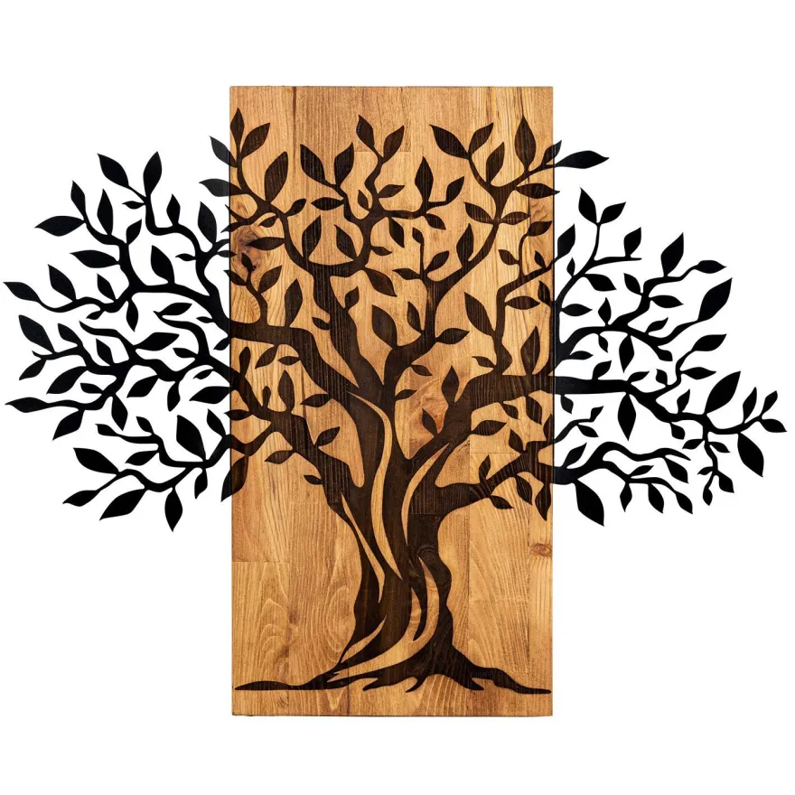 Wallity Wanddekoobjekt ENZ1771 100% METAL (Thickness: 1,2 mm) 72 x 58 cm