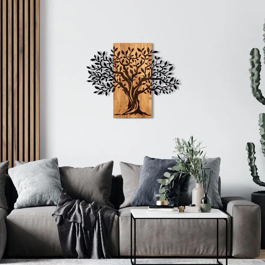 Wallity Wanddekoobjekt ENZ1771 100% METAL (Thickness: 1,2 mm) 72 x 58 cm