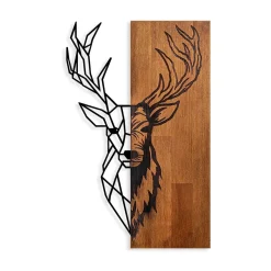 Wallity Wanddekoobjekt TNL2350 100% WOODEN (Thickness: 3 cm) / METAL (Thickness: 1,5