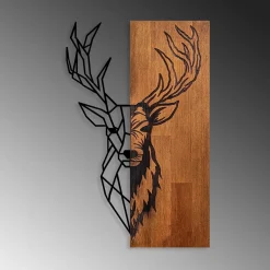 Wallity Wanddekoobjekt TNL2350 100% WOODEN (Thickness: 3 cm) / METAL (Thickness: 1,5