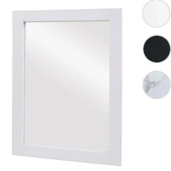 Wandspiegel HWC-L86, Badezimmer Badspiegel Spiegel Badmöbel, 72x52cm