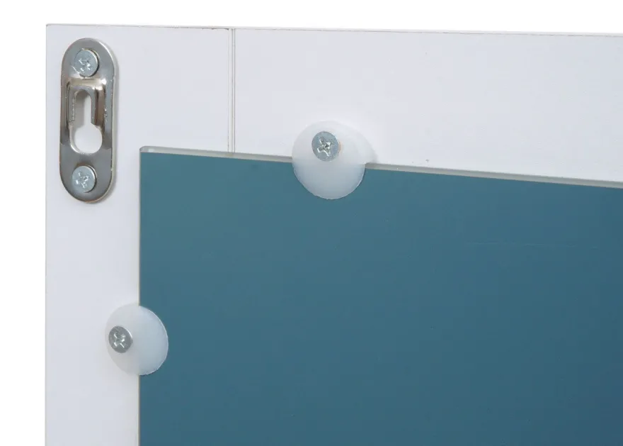 Wandspiegel HWC-L86, Badezimmer Badspiegel Spiegel Badmöbel, 72x52cm