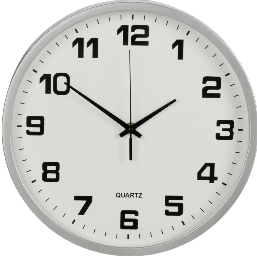 Wanduhr 30cm Küchenuhr Wohnzimmeruhr Baduhr Uhr Quarz Quartz Uhrwerk Bahnhofsuhr