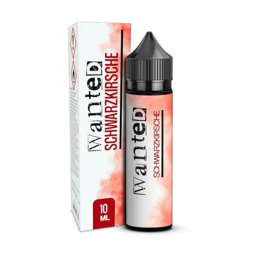 Wanted Schwarzkirsche Longfill Aroma für E-Zigaretten 10ml