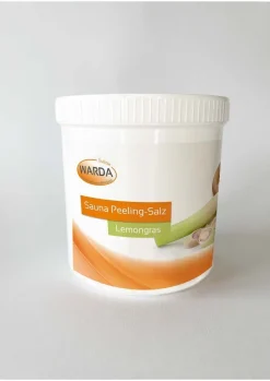 Warda Sauna - Peeling Salz Lemongras Hautpflege 1 Kg 5 Kg 10 Kg