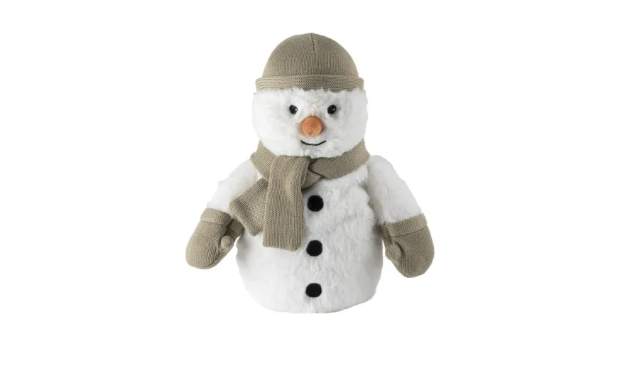 Warmies Beddy Bear Wärmekuscheltier Schneemann