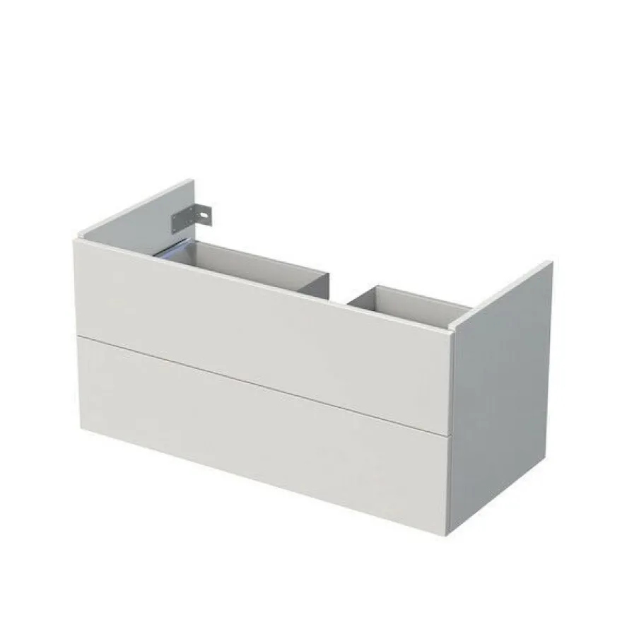 Waschtisch-Unterschrank Vero 100 cm, ohne Griff, Auswahl in Lack u. Holzoptik