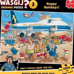 Wasgij Original 2, Schöne Ferien, 1000 Teile Puzzle