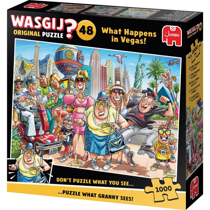 Wasgij Original 48, Was in Vegas passiert!, 1000 Teile Puzzle
