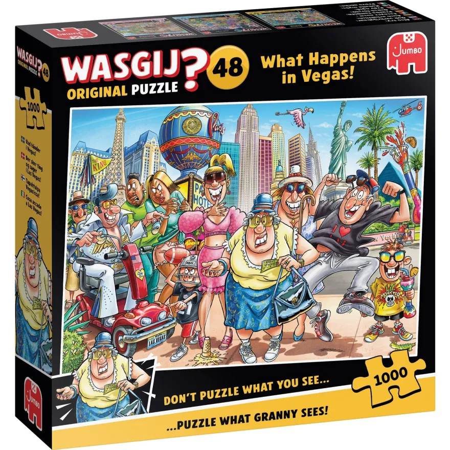Wasgij Original 48, Was in Vegas passiert!, 1000 Teile Puzzle