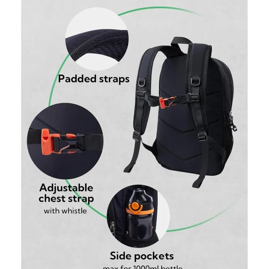 Waterfly Rucksack Klein 12L: Leichter Tagesrucksack Mini Sport Backpack Outdoor