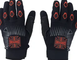 WCC West Coast Choppers Handschuhe Por Vida Black/Red