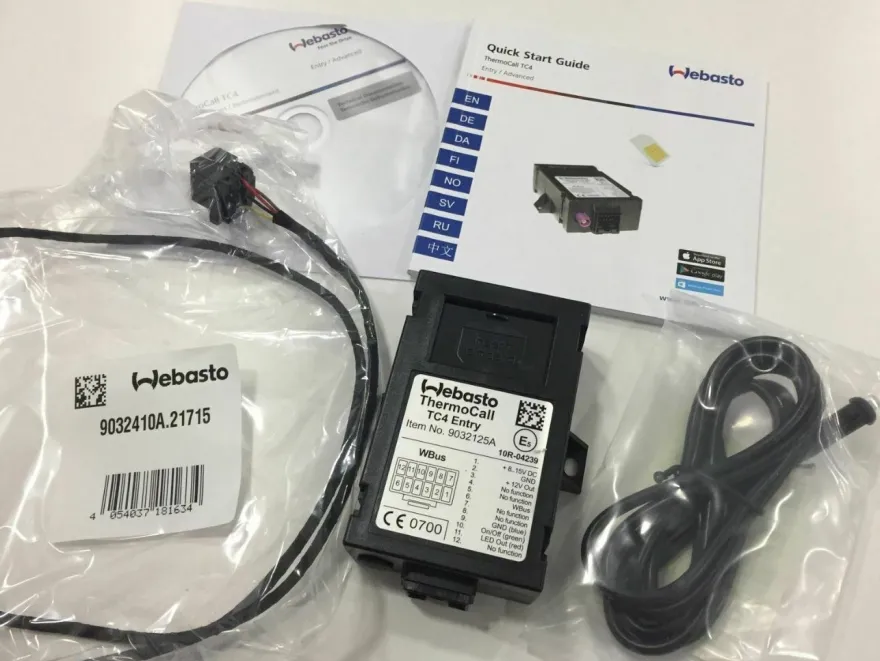 Webasto THERMO CALL TC4 ENTRY Webasto 9032141A