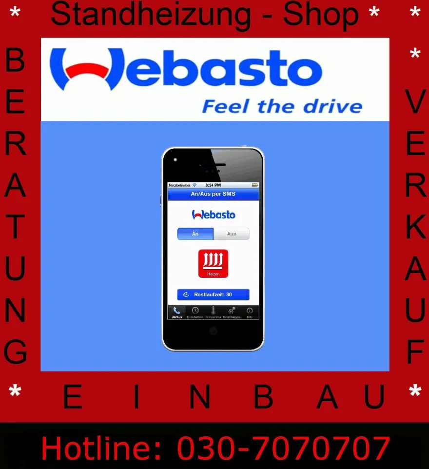 Webasto THERMO CALL TC4 ENTRY Webasto 9032141A