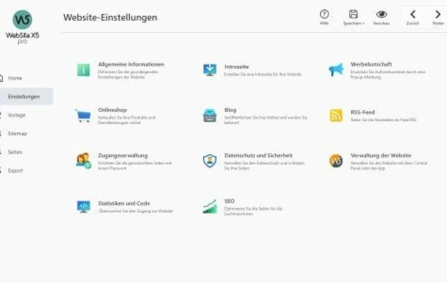 WebSite X5 Pro (Version 2024) - Professionelle Webseiten-Shops erstellen / 1PC / Dau