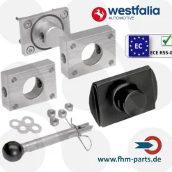 Wechselsystem Westfalia 329064600001 Anhängerkupplung Wechselsystem 83x56mm