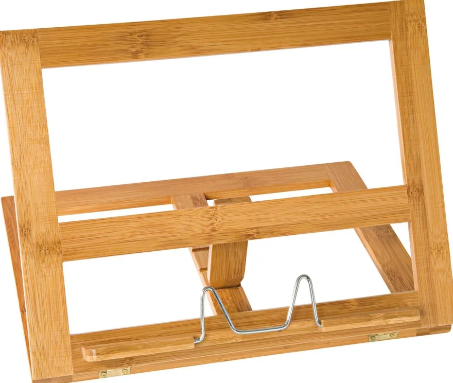 WEDO Buchständer Holz Bambus br