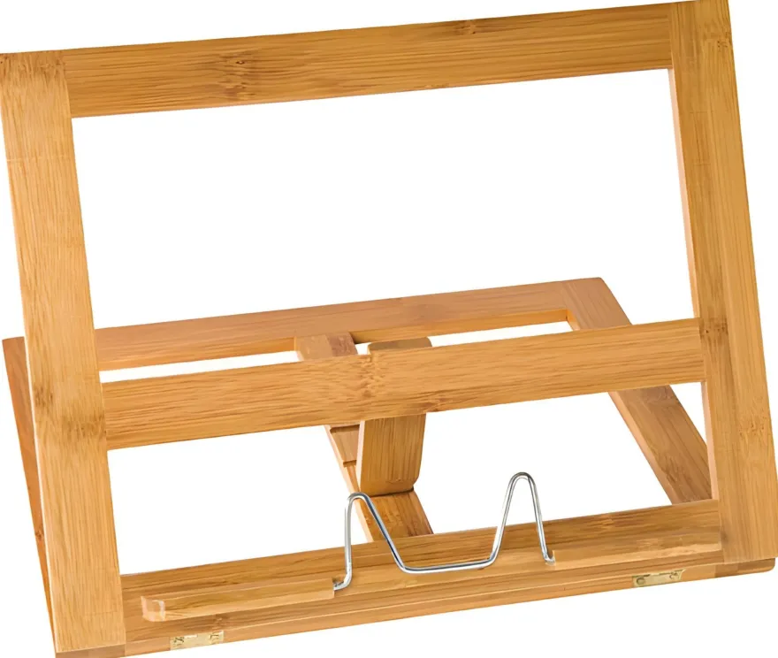 WEDO Buchständer Holz Bambus br