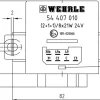 WEHRLE Blinkgeber 54407010A 24V 2 + 1+1/8 x 21W A0015445432