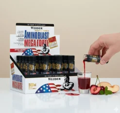 Weider Amino Blast Mega Forte - 20x25ml Ampullen Apple - Cherry - 500ml