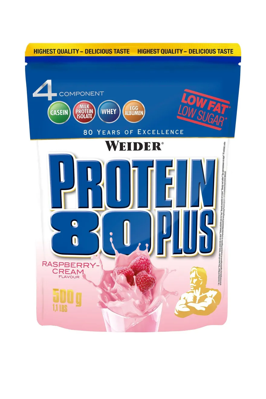 Weider Protein 80 Plus | Whey-Egg-Eiweiß | (500g Beutel)